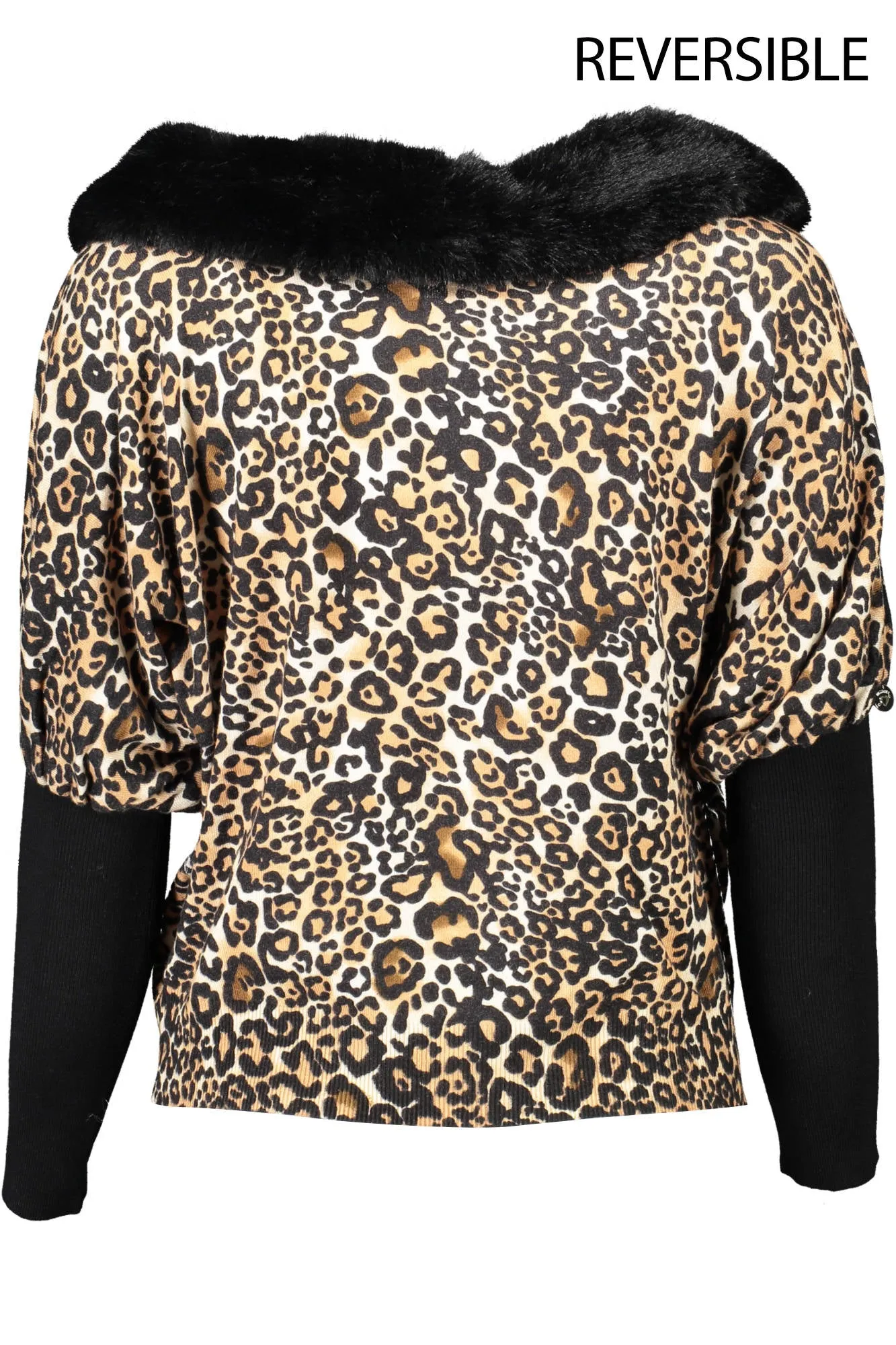 BLUGIRL BLACK WOMAN SWEATER