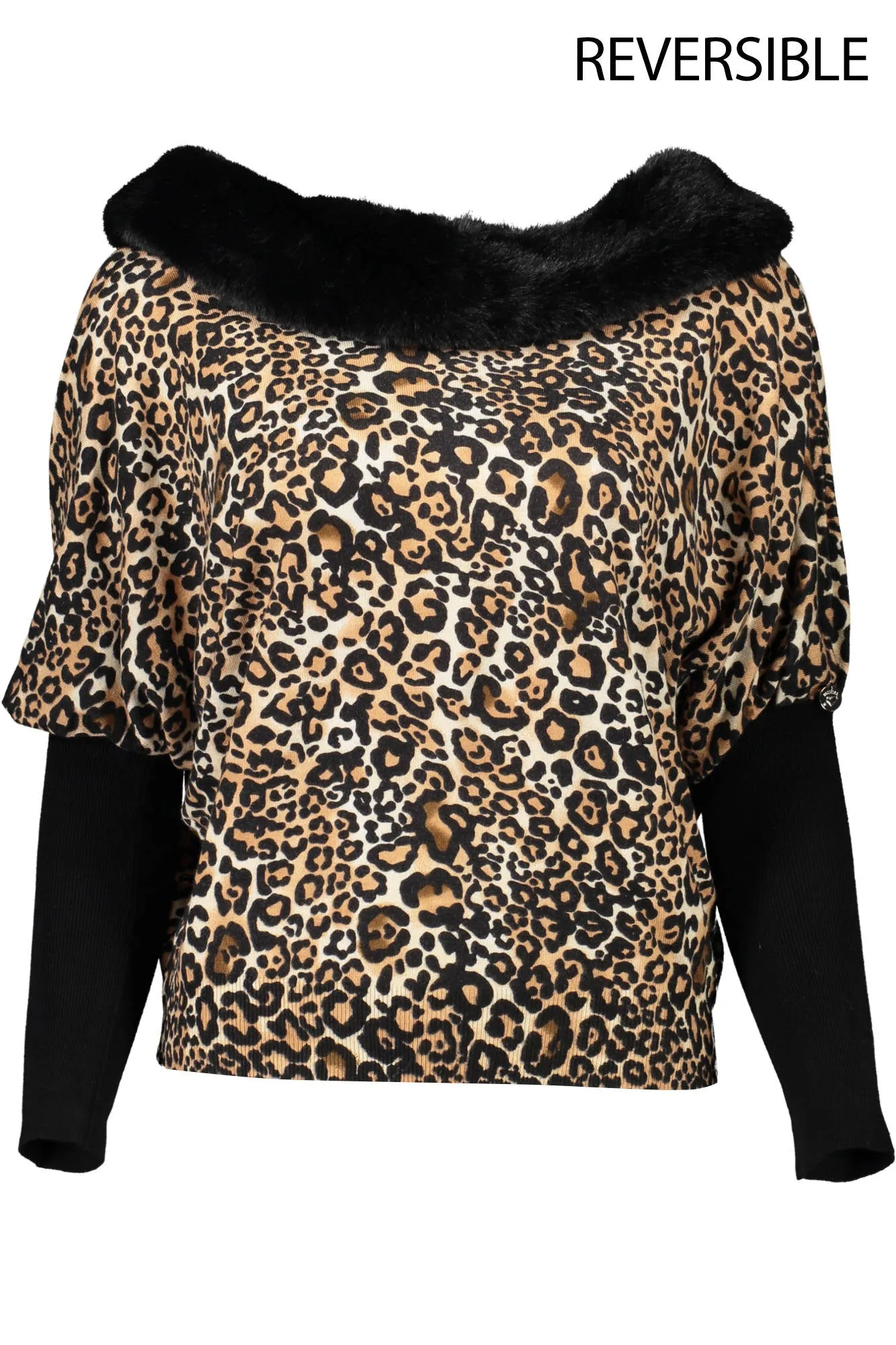 BLUGIRL BLACK WOMAN SWEATER