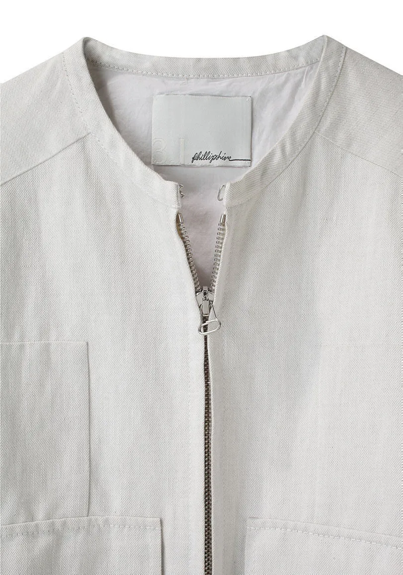 Cropped Oversized Jacket
