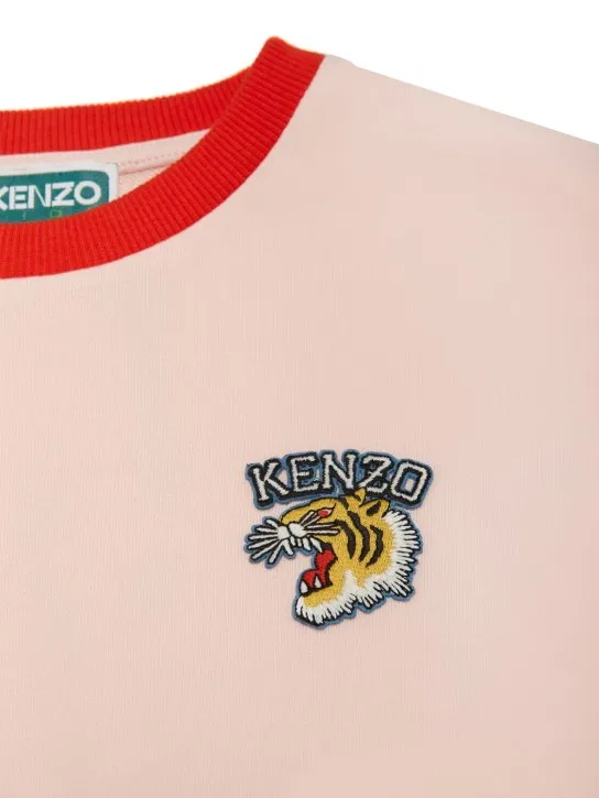 Kenzo Kids   Cotton sweatshirt w/ logo patch 